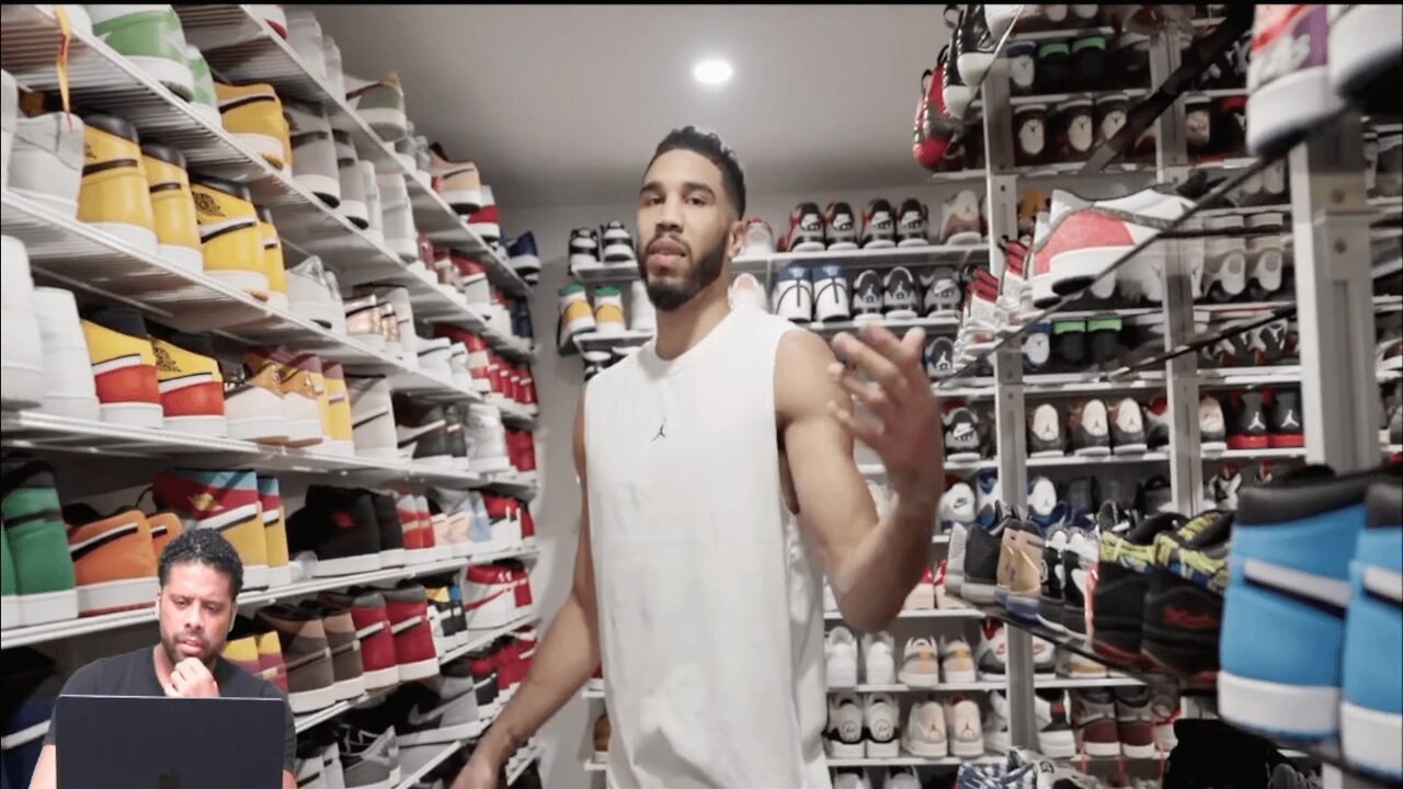CHANNELADRIANTV Reacts to Jayson Tatum’s Sneaker Collection 🔥 | Jordans & Nikes Only!