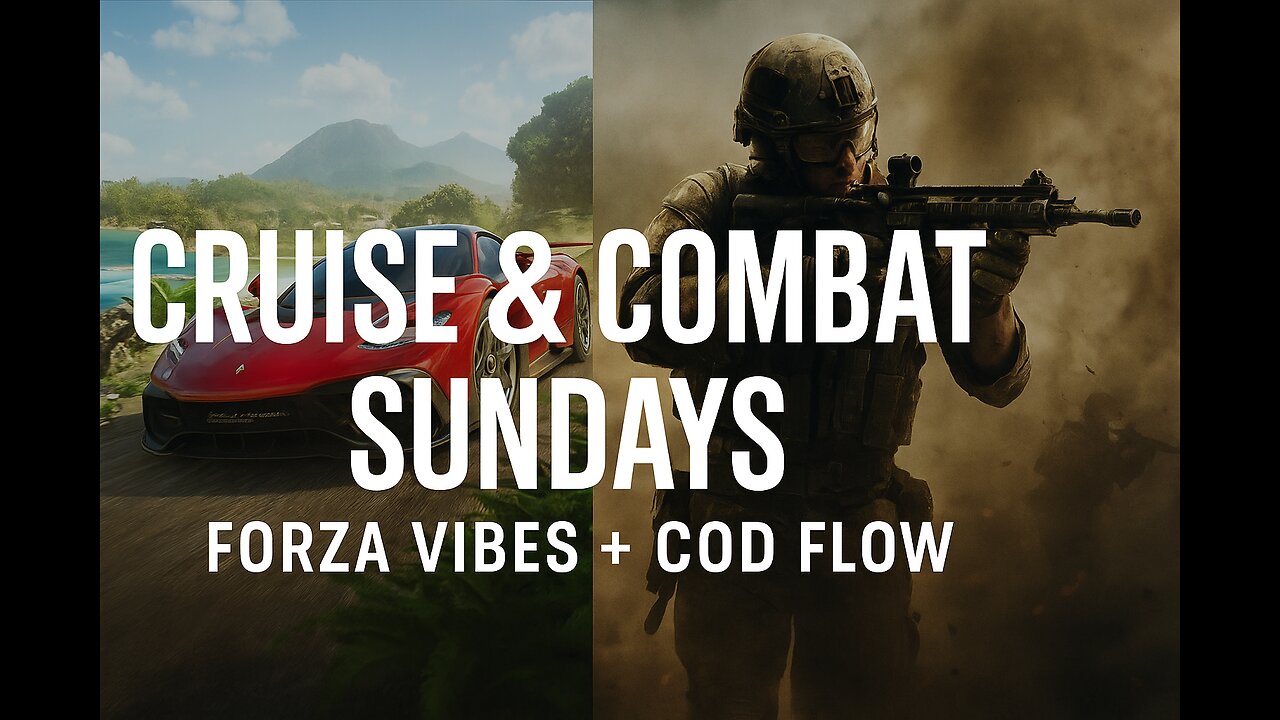 Cruise & Combat Sundays – Forza Vibes + COD Flow