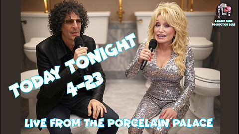 Today Tonight April 23 - Welcome to LIVE from the Porcelain Palace.