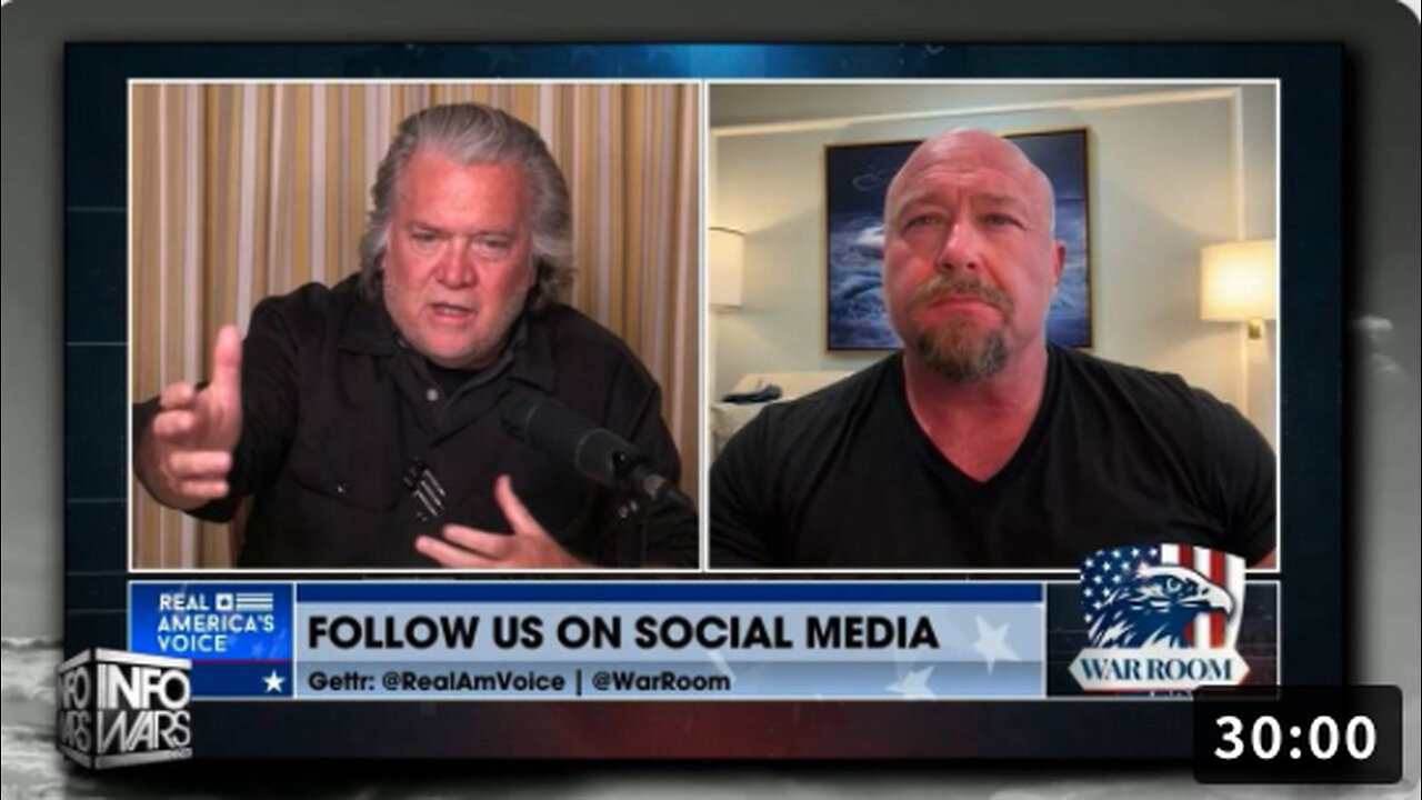 BREAKING: Alex Jones & Steve Bannon Warn That The ANTIFA-Sponsored Murder Of Charlie Kirk Is Just The Beginning Of Hundreds Of Violent Events Laid Out In The Podesta Civil War Plan!