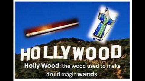 Hollywoods Magic Wand Ancient Druid Symbolism