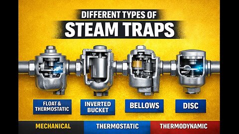 Common Steam Trap Types and How They Work