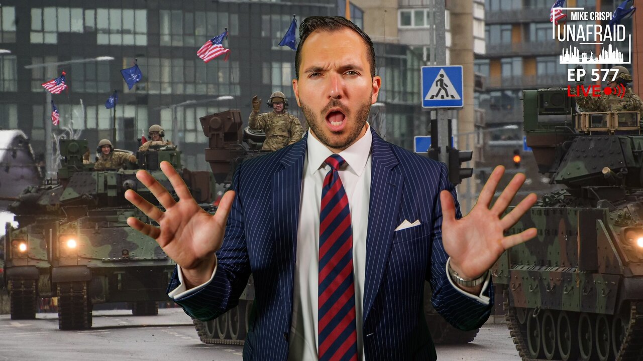 FAKE NEWS WANTS WAR! | MIKE CRISPI UNAFRAID 3.26.25
