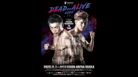 RISE DEAD OR ALIVE 2020 OSAKA - Nov 01 2020 - Edion Arena, Osaka
