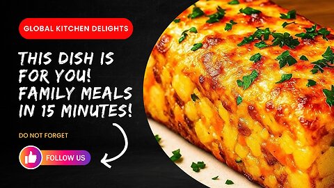 If you have 3 eggs and potatoes, this dish is for you! Family meals in 15 minutes!