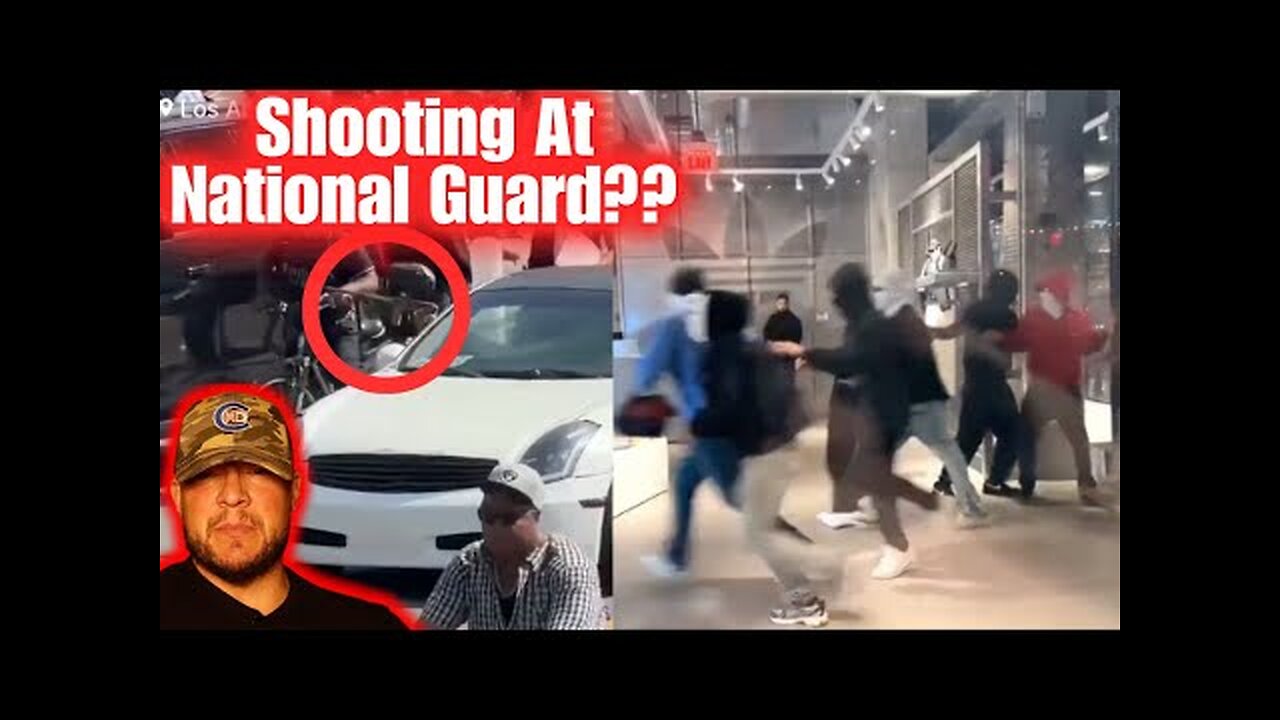 PROTESTORS SHOOT AT NATIONAL GUARD