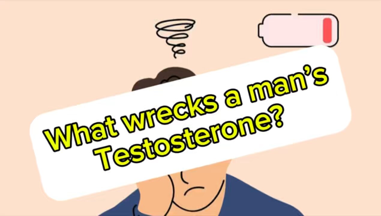 What will wrecka man’s testosterone?