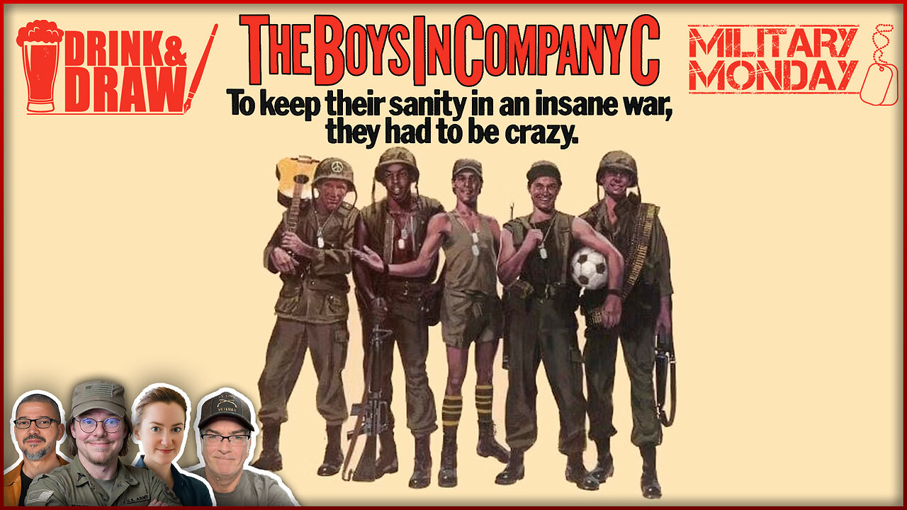 Military Veterans and Friends Discuss the War Movie THE BOYS IN COMPANY C (1978)