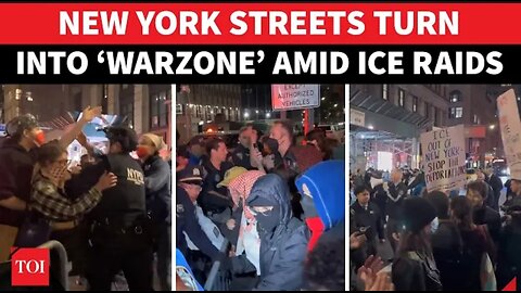 ICE Storm Hits NYC: Americans Clash Amid Baton-charge, Pepper Spray ‘Attack’ | New York ‘On Notice’