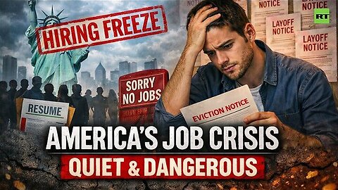 America’s job crisis | 'My unemployment era' | RT
