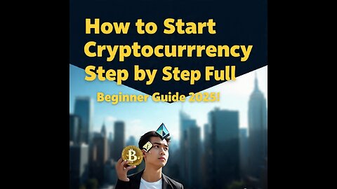 "How to Start Cryptocurrency Step by Step Full Beginner Guide 2025!"