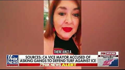 Vice Mayor of Cudahy Ca calls on gang members to protect their turf against ICE
