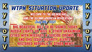 Situation Update - July 4, 2025 (edited version) (Swedish subtitles)