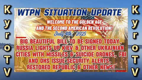 Situation Update - July 4, 2025 (edited version) (Swedish subtitles)