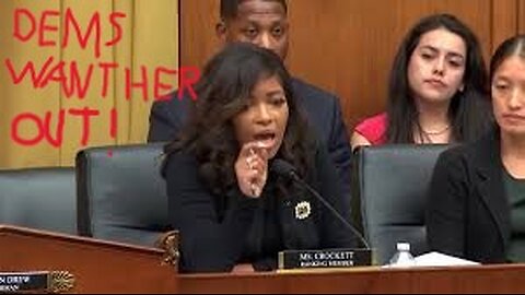 The Dems Are SICK of Jasmine Crockett...!