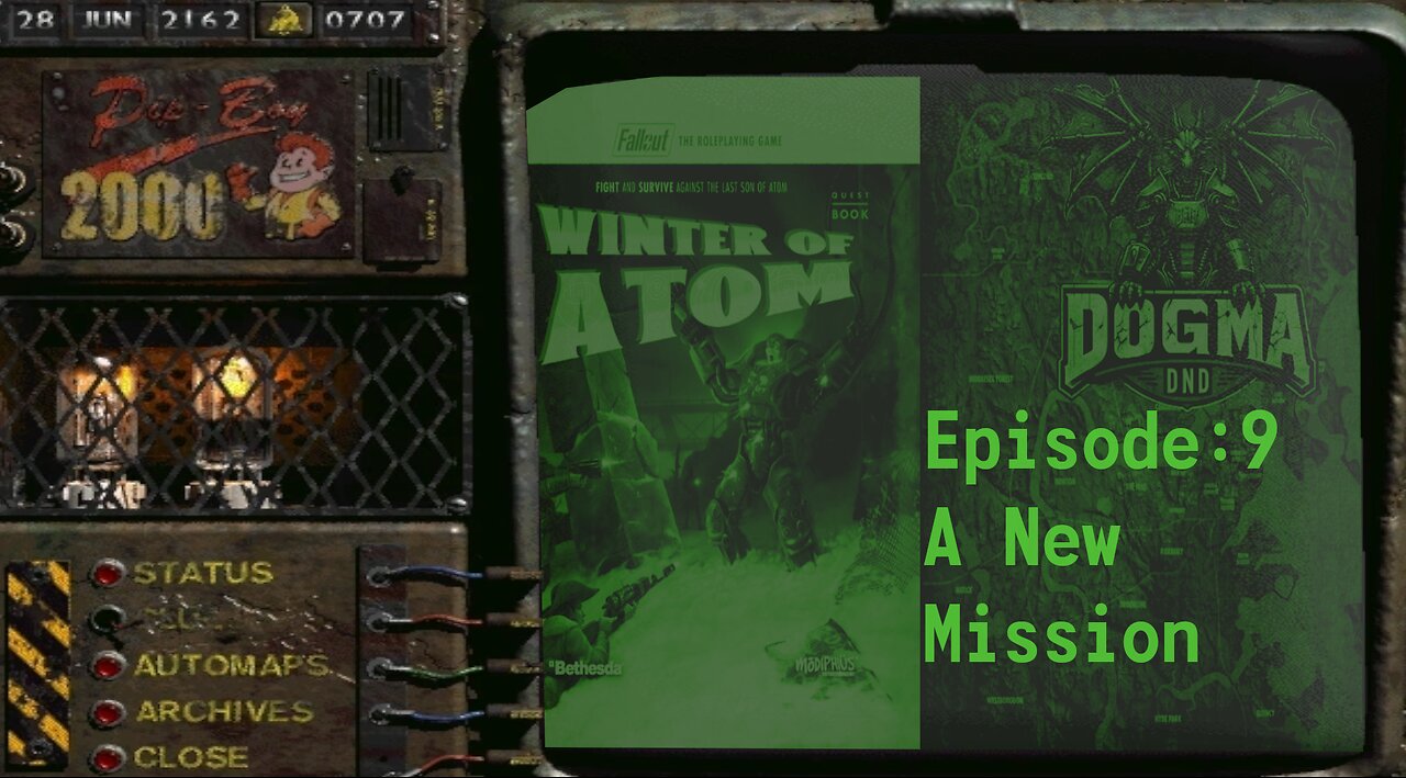 Dogma DnD| Fallout TTRPG: Winter of Atom| Ep: 9 (A New Mission)