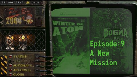 Dogma DnD| Fallout TTRPG: Winter of Atom| Ep: 9 (A New Mission)