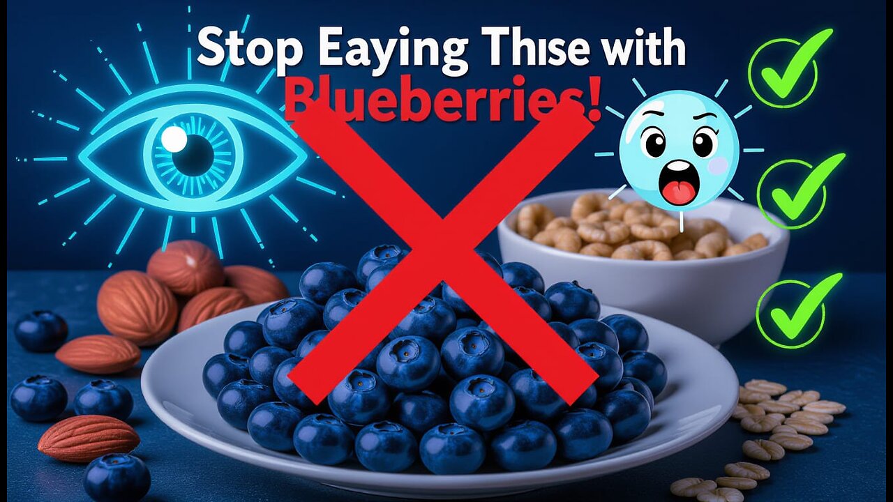 5 Foods You Should NEVER Eat with Blueberries for Better Vision, and 5 to Boost Eye Health!