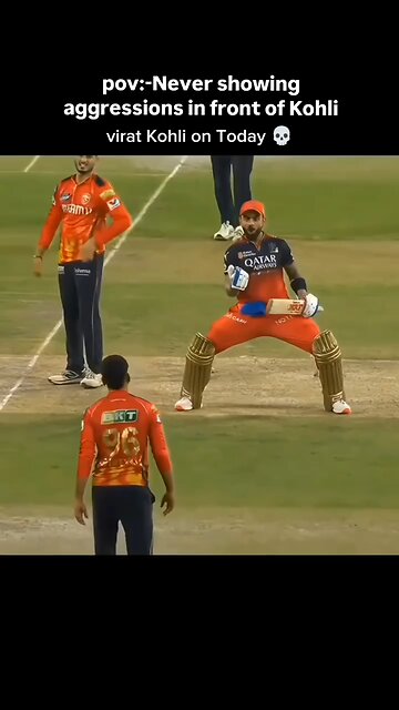 Never Show aggression in front of Virat Kohli