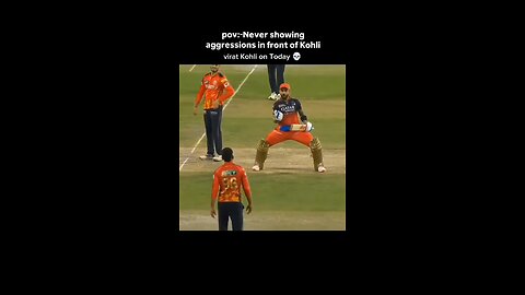 Never Show aggression in front of Virat Kohli