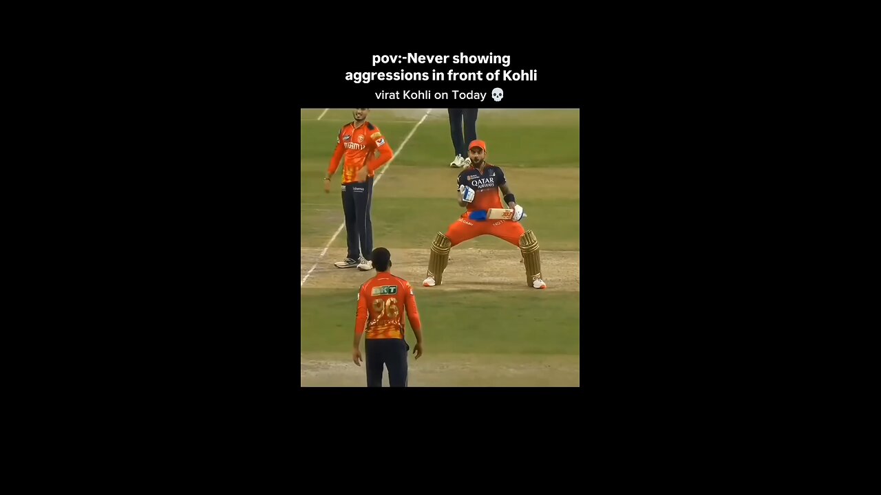Never Show aggression in front of Virat Kohli