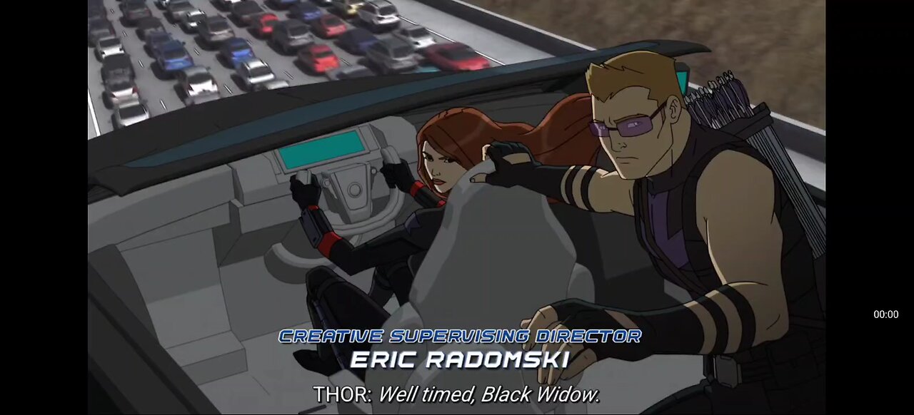 Avenger vs fake robot