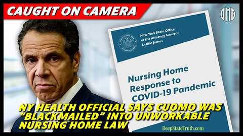 📸 Caught on Camera ⛨ NY Health Official Says Governor Andrew Cuomo Was “Forced” Into Unworkable Nursing Home Law