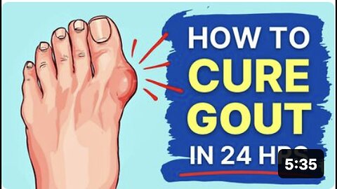 "Natural Gout Healing Methods for Results in 24 hours!"
