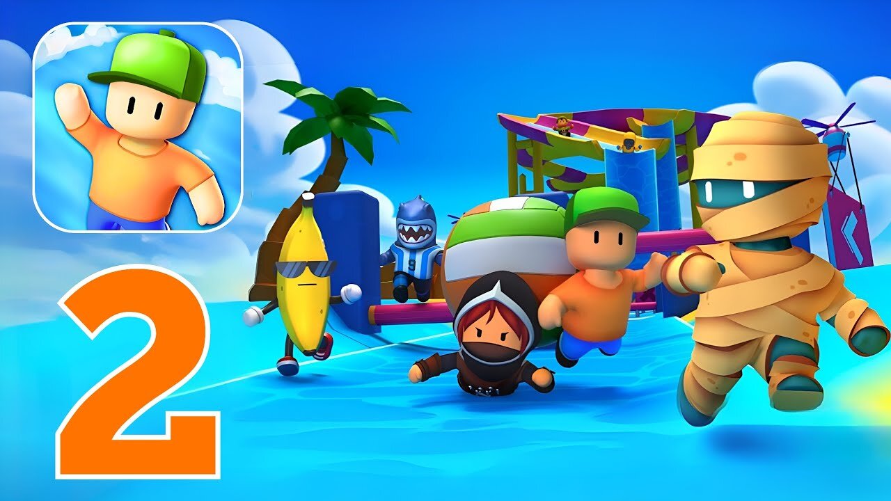 Stumble Guys - Gameplay Walkthrough | Part 2 (Android, iOS)