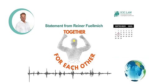 Reiner Fuellmich September 15th 2025 - Statement