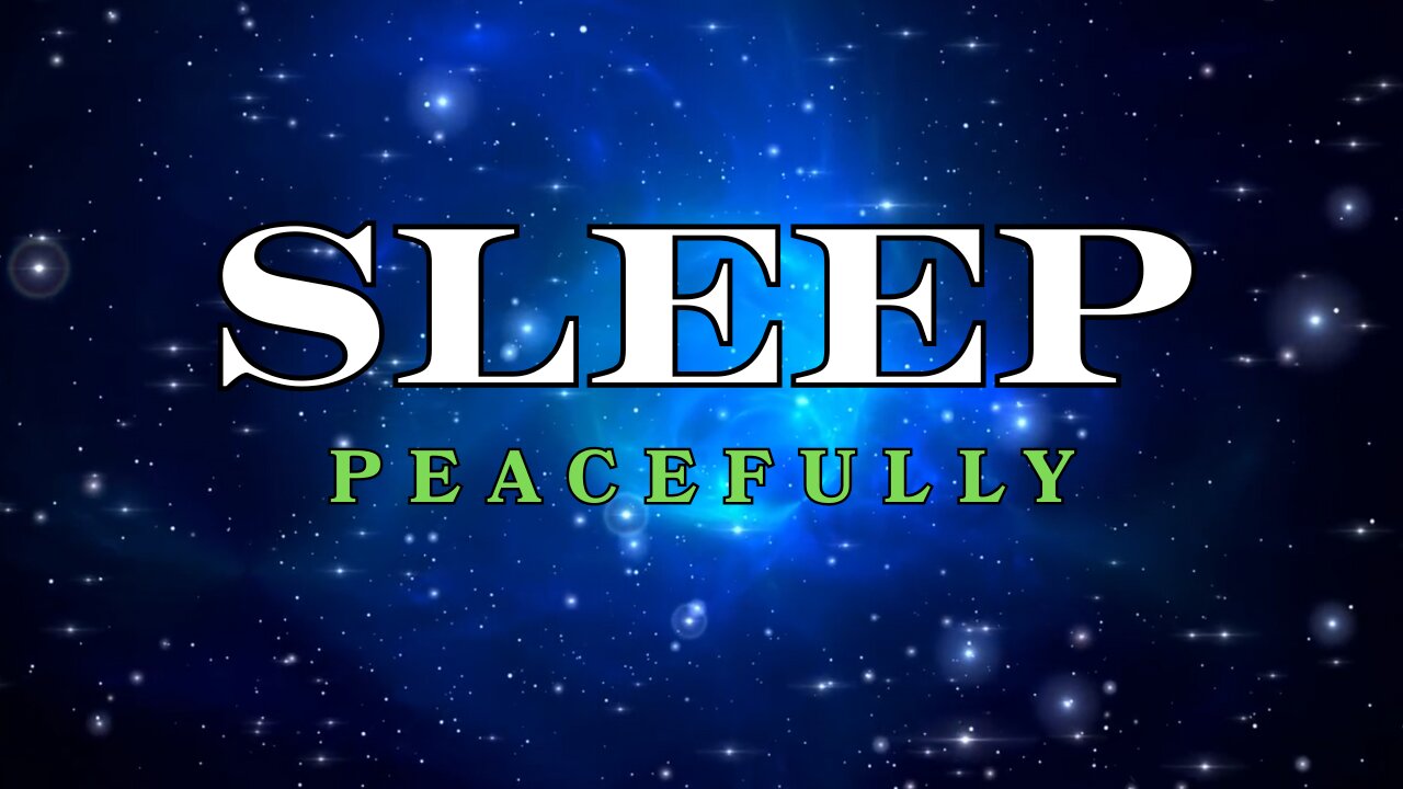 Calm Your Mind with Gentle Sounds | Blue Space Nebula | Sleep Peacefully