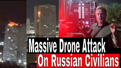 Breaking: Ukraine Drone Swarm Attack On Apartment Complex In Russia