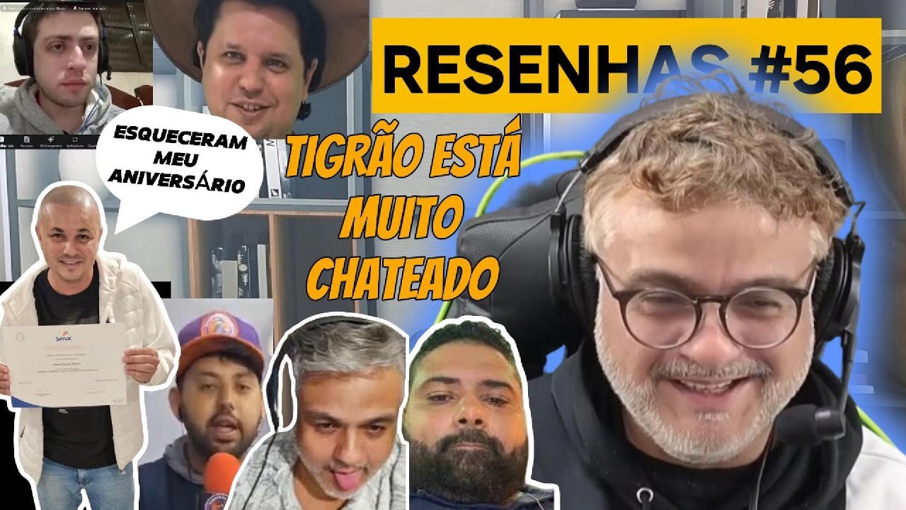 TIGRÃO CHATEADO COM ESQUECIMENTO DO SEU ANIVERSÁRIO (09.10.2024)