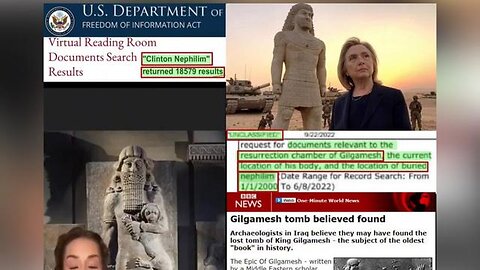 Nephilim: Hillary Clinton and the tomb of Gilgamesh / leaked emails