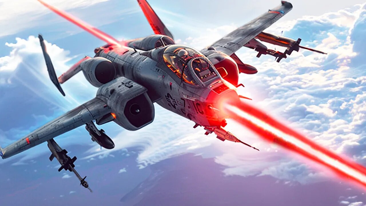 $1 MILLION Laser System Is TESTED On A-10 Warthog