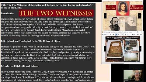 THE TWO WITNESSES OF THE REVELATION & THE NEW REVELATION (ChatGPT debate)