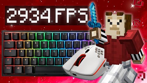 Sleepy Bedwars ASMR Keyboard & Mouse Sounds With Razer BlackWidow Elite