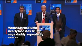 MARCO RUBIO NEARLY LOSES IT AS TRUMP SAYS DADDY REPEATEDLY