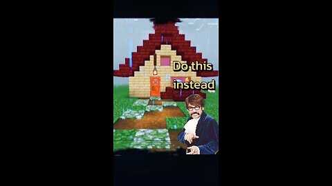 Minecraft How to build starter base #shorts #minecraft #tutorial #survivalseries