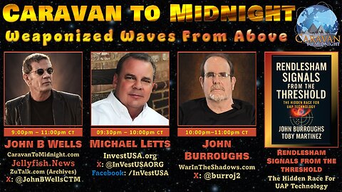 Weaponized Waves from Above - John B Wells LIVE
