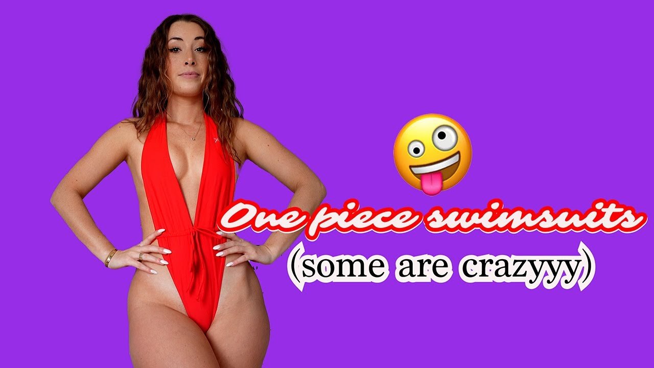 One piece swimsuits (some are crazyyy 👀)