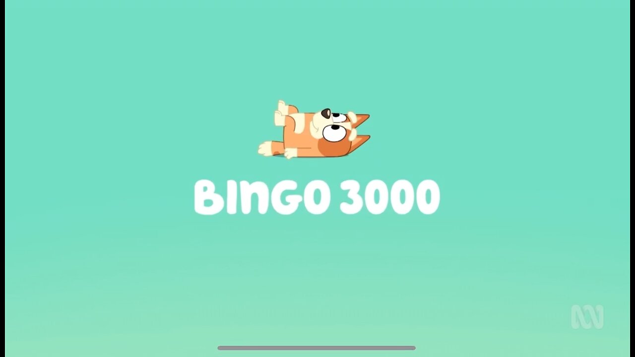 Bluey Short Video - (Bingo 3000)