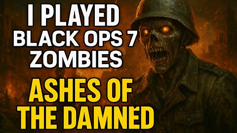 I Played Black Ops 7 Zombies - (Not Very Well)