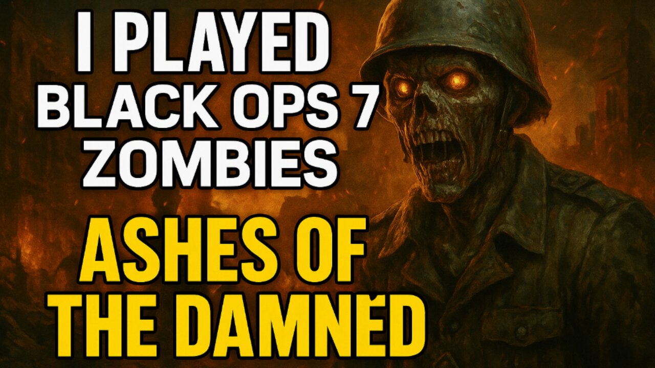 I Played Black Ops 7 Zombies - (Not Very Well)