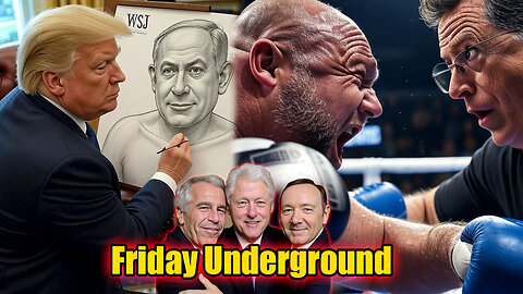 Friday Underground! Wall Street Journal Lies, Trump is Angry Artist?! Alex Jones Wins!!