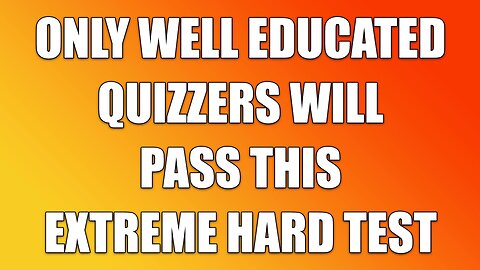 We bet you won't pass this one