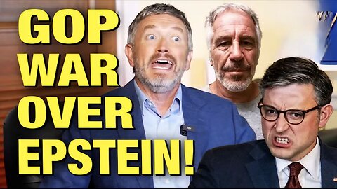 Thomas Massie GOES TO WAR w/ GOP Over Epstein Files Release!
