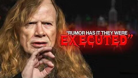 Dave Mustaine Megadeth Frontman: "They Were Trying to Expose P3d0Pilia"