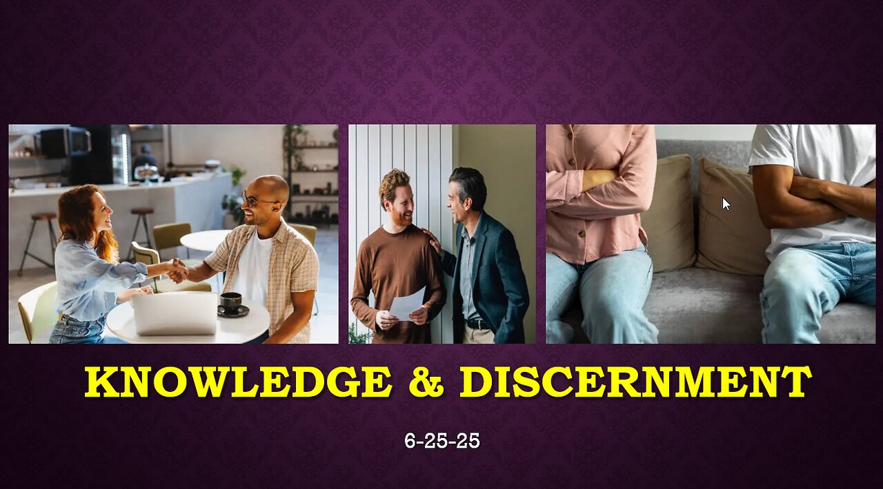 KNOWLEDGE & DISCERNMENT: HOW APPLYING THE WORD TO OUR LIVES IS ESSENTIAL TO SPIRITUAL WARFARE.