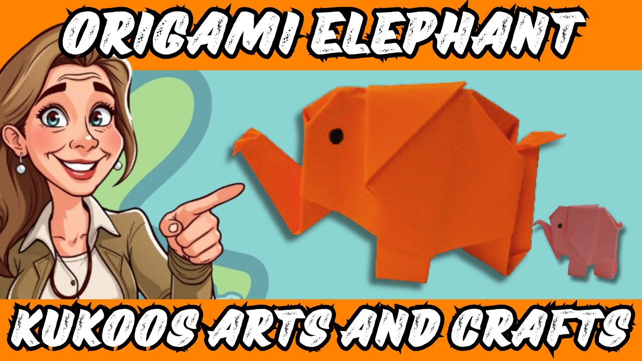 How to Make an Elephant with Paper | Easy DIY Elephant Paper Craft Tutorial